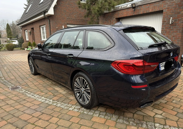 BMW Seria 5 cena 153000 przebieg: 97000, rok produkcji 2017 z Pleszew małe 191